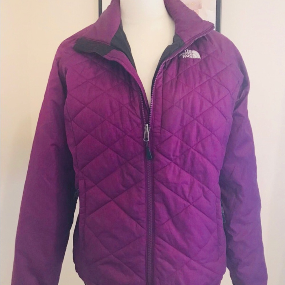 The North Face Redpoint Primaloft Quilted Plum Puffer Jacket